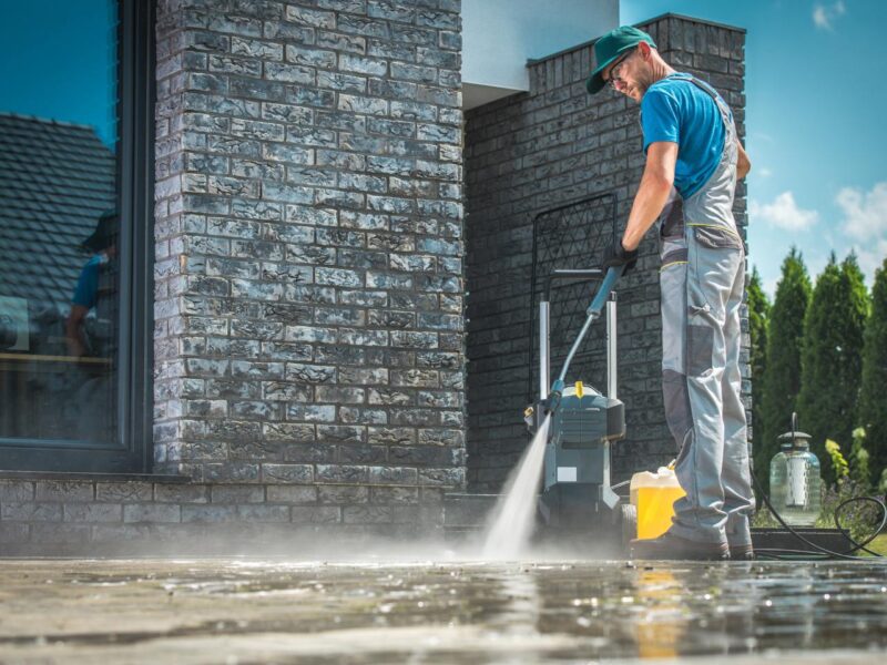Pressure Washing your House